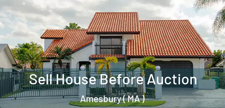  Sell House Before Auction Amesbury ( MA )