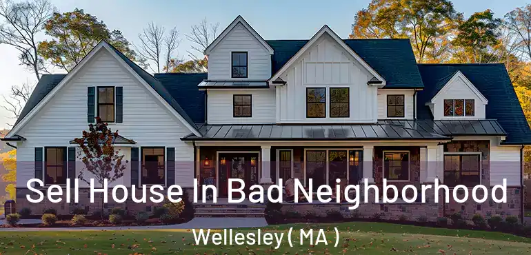  Sell House In Bad Neighborhood Wellesley ( MA )