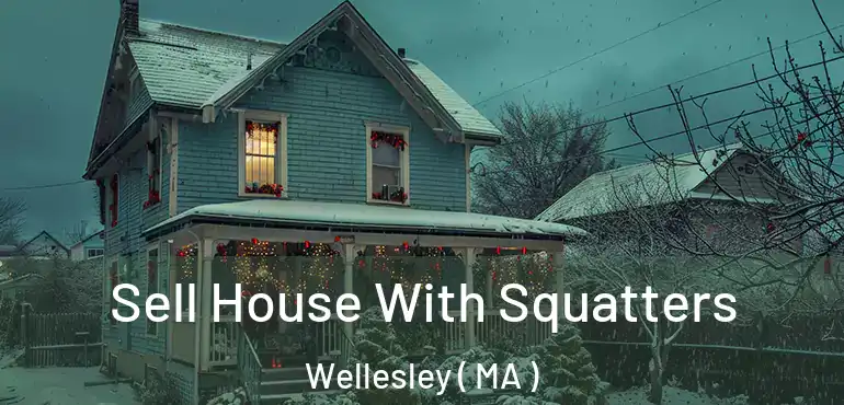  Sell House With Squatters Wellesley ( MA )