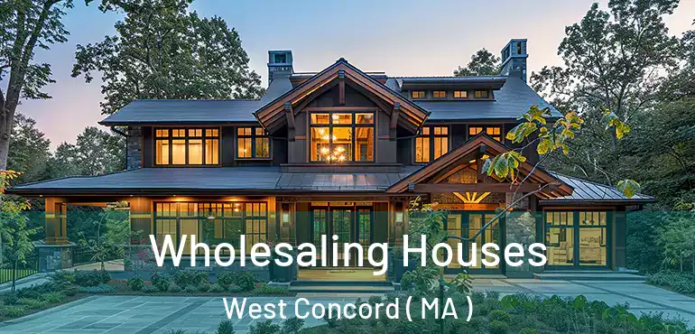  Wholesaling Houses West Concord ( MA )
